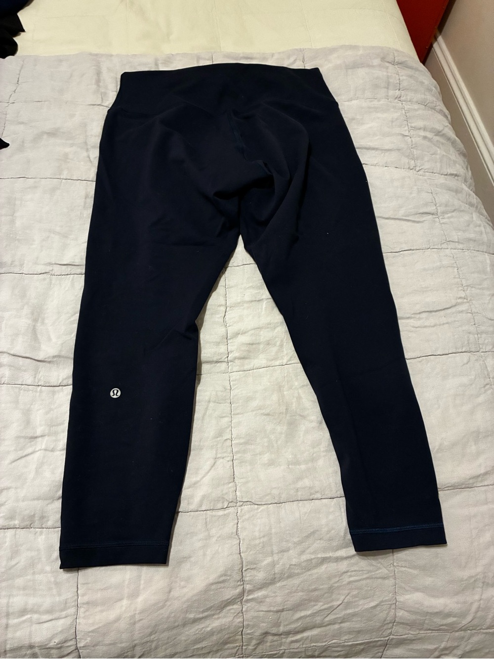 Lululemon Wunder Under Contour Fit Leggings 25” size 14 navy